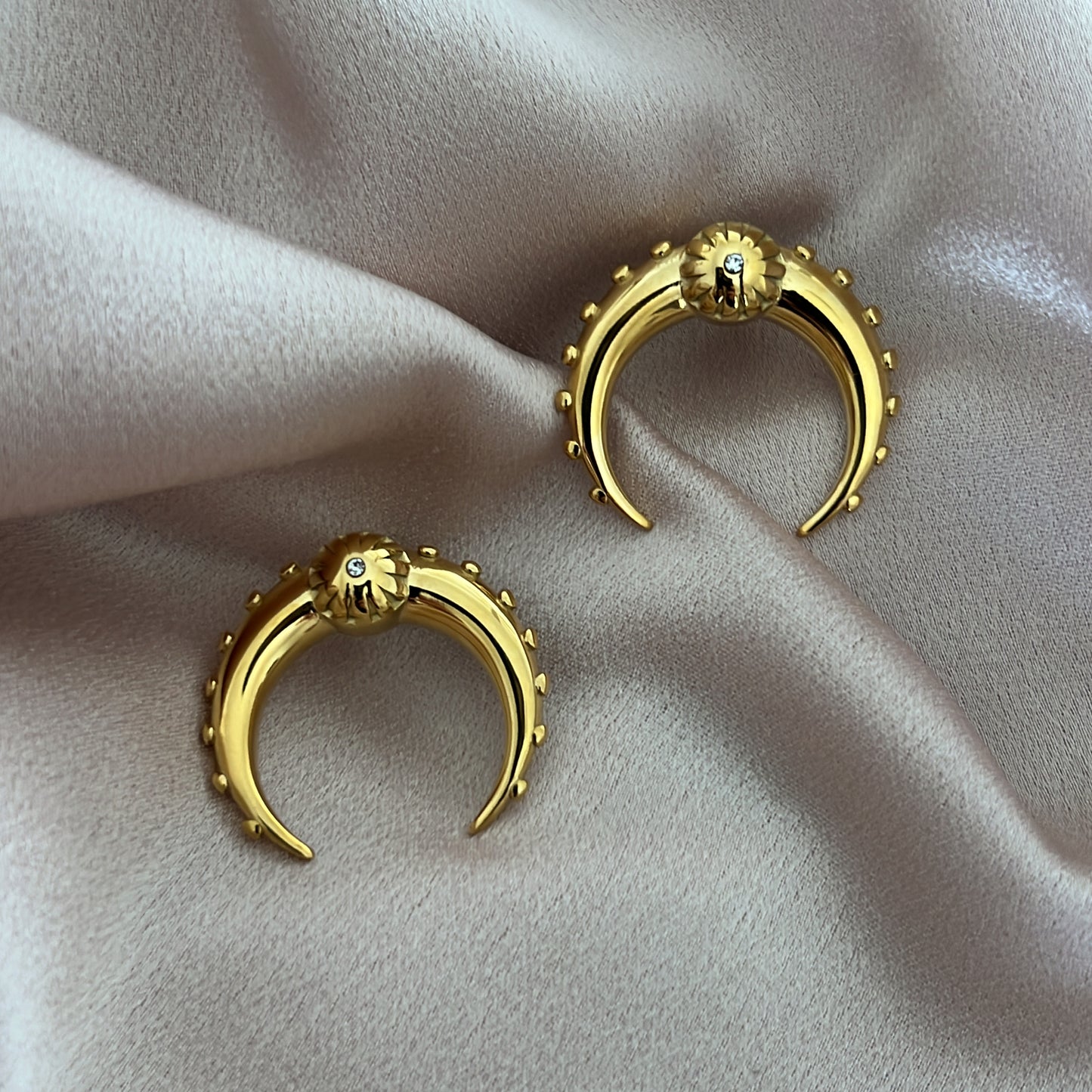 Angie Stainless Steel Earrings