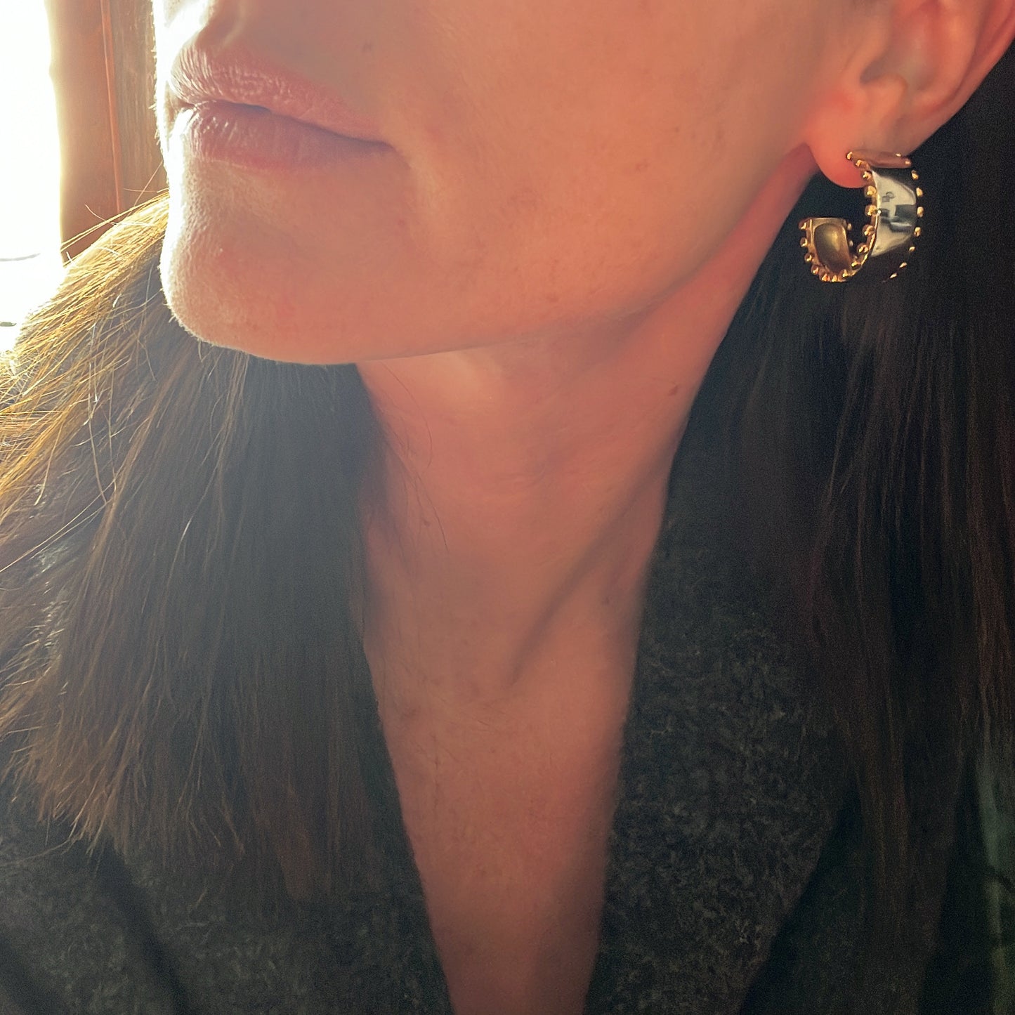 Nura Mixed Metal Earrings