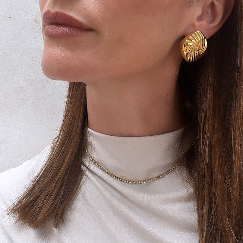 Bea Stainless Steel Earrings