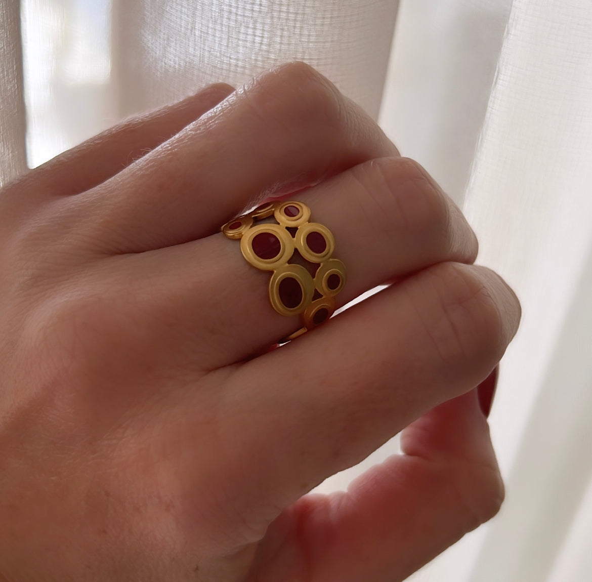 Miranda Stainless Steel Ring