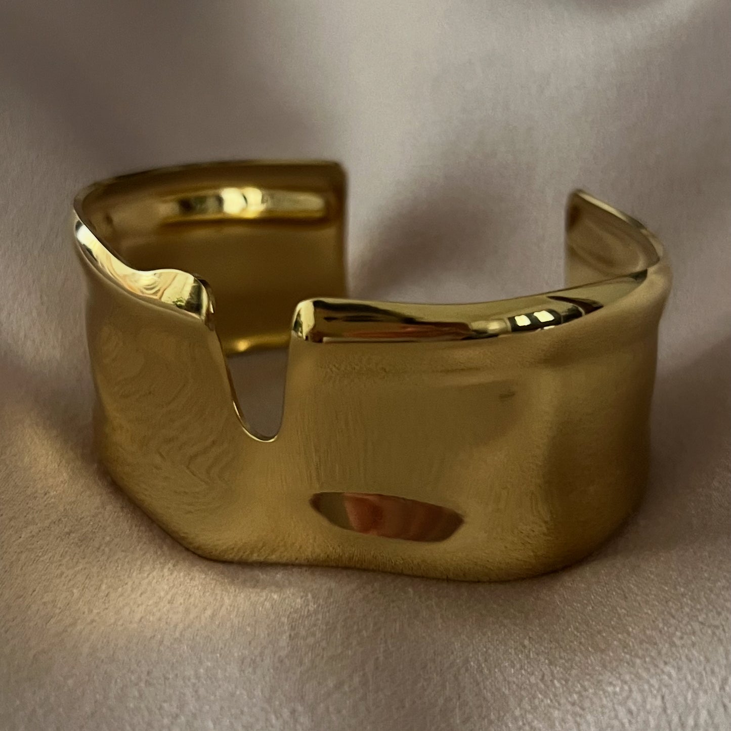 Adele Stainless Steel Cuff