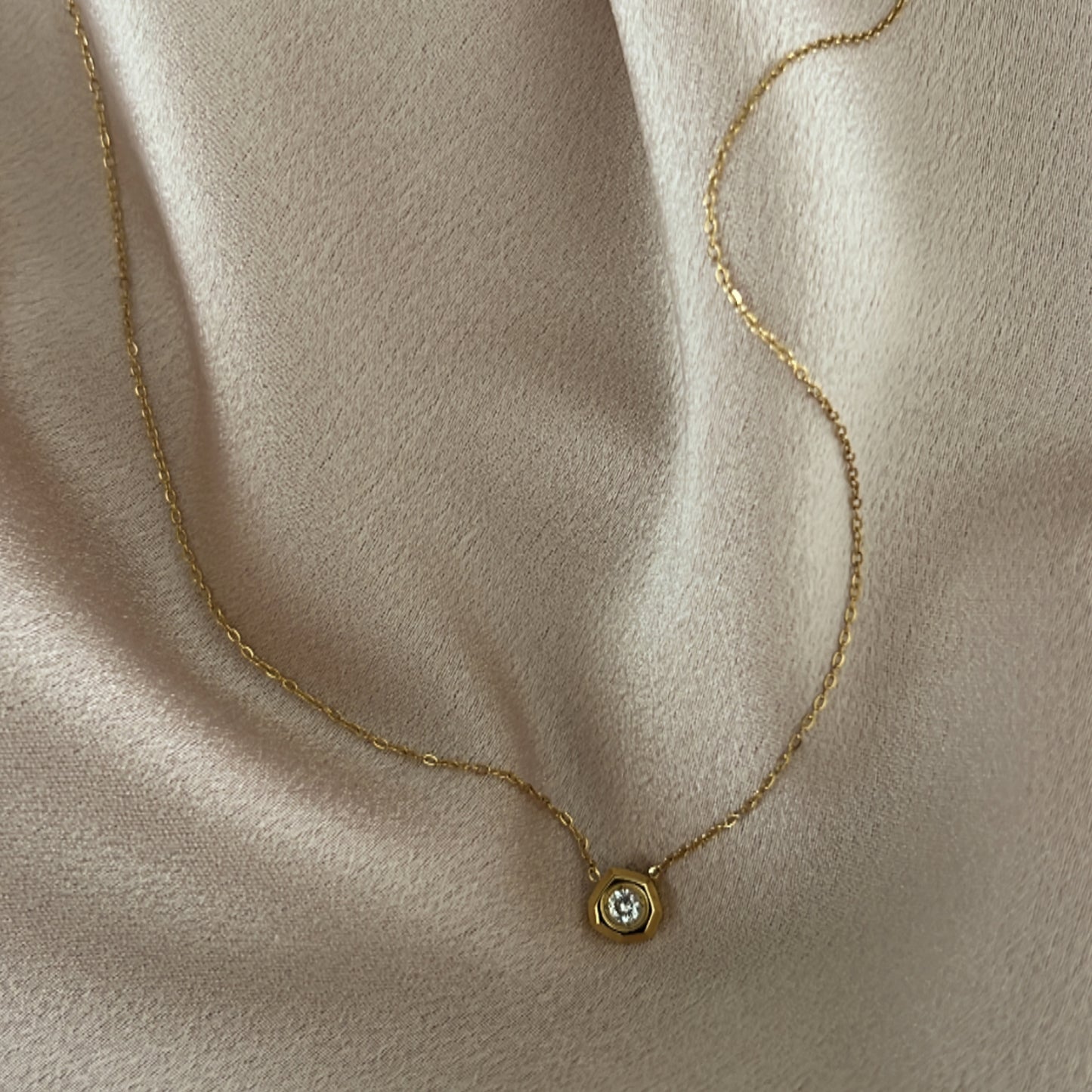 Millie Zirconia Pendant Necklace