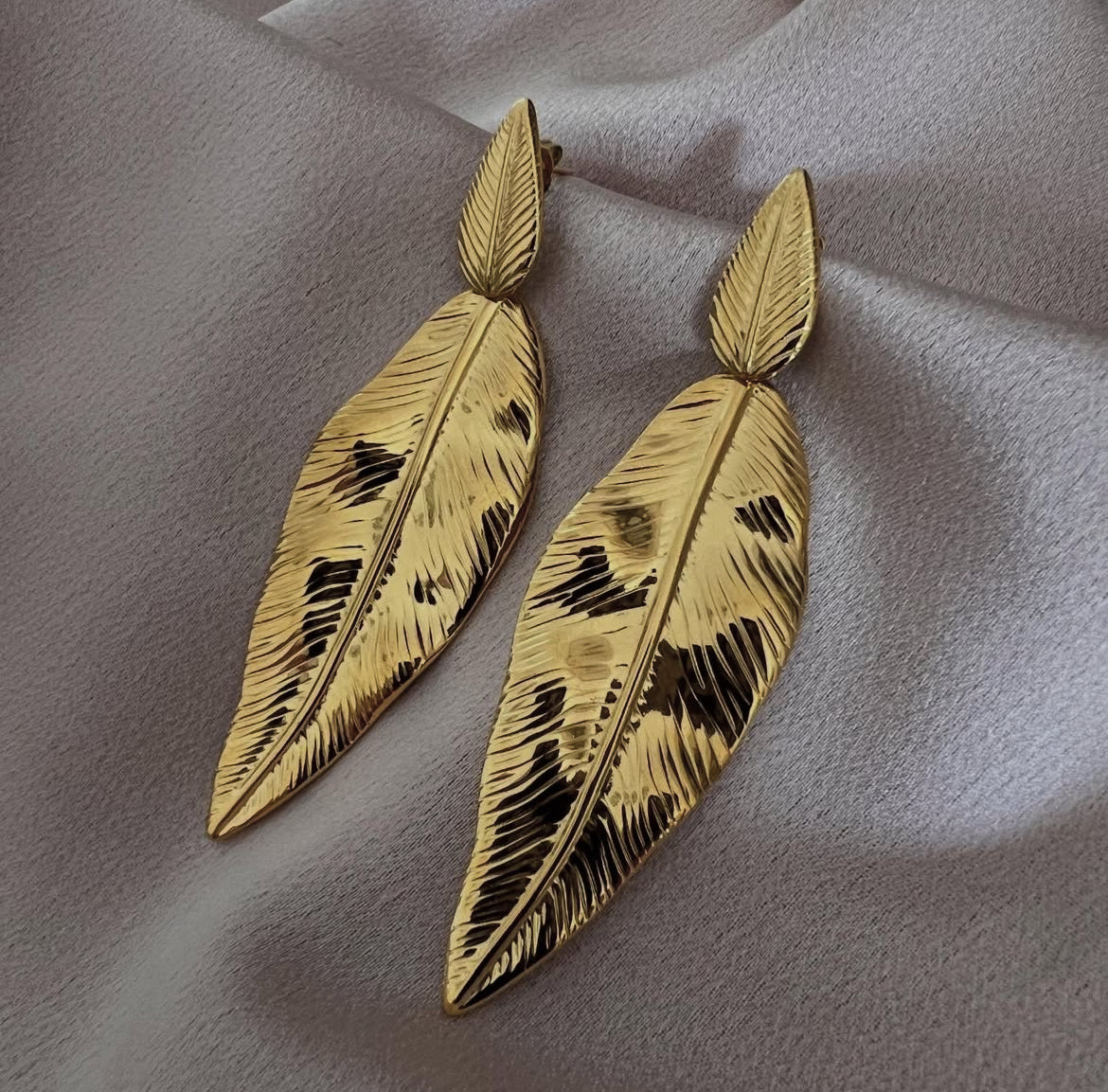 Eva Stainless Steel Earrings