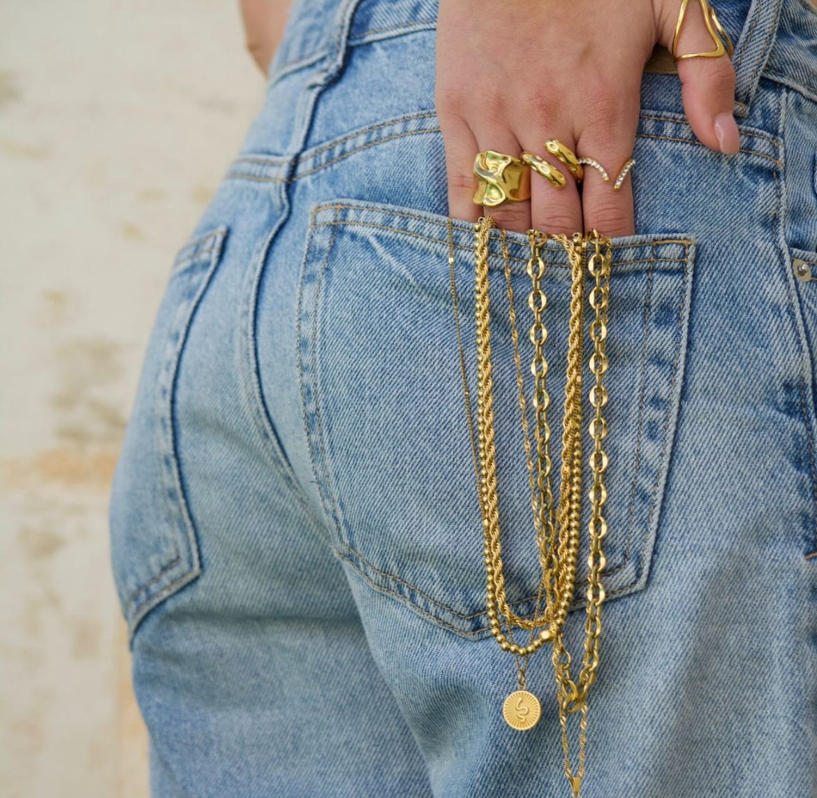 Martine Stainless Steel Ring