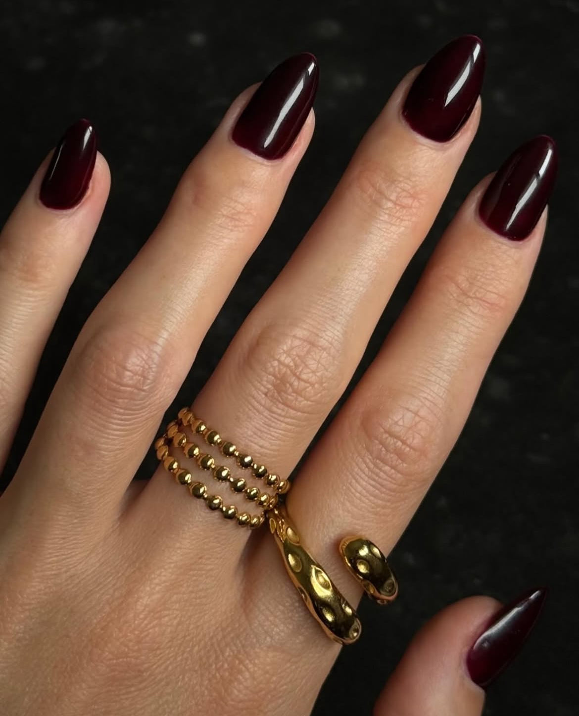 Mattea Stainless Steel Ring