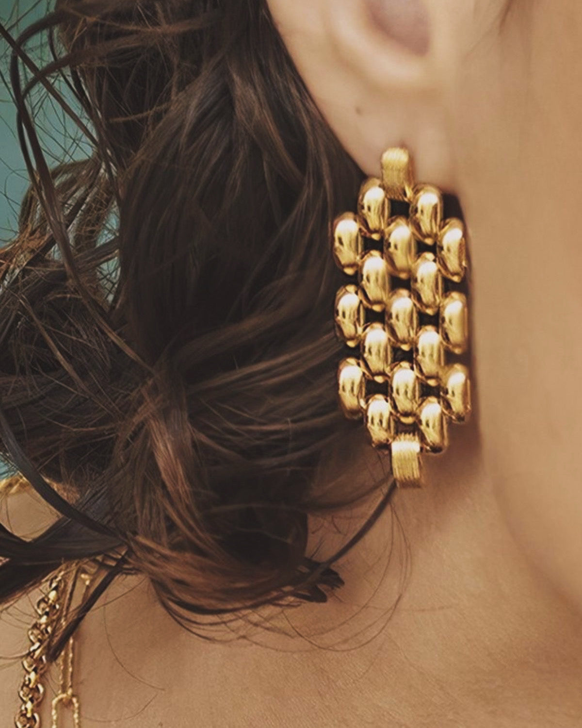 Athena Stainless Steel Earrings