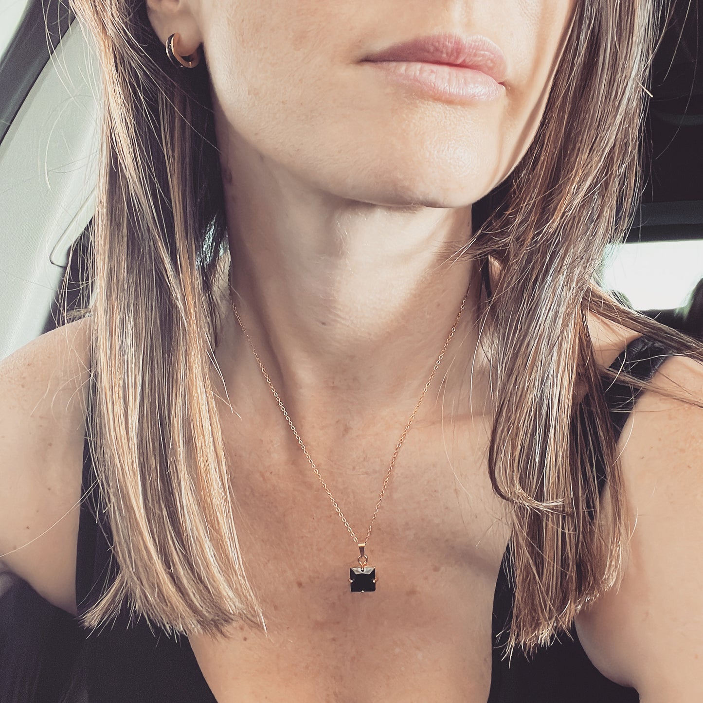 Lexie Stainless Steel Hoops