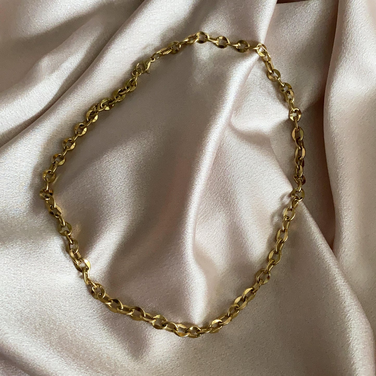 Valentina Stainless Steel Link Necklace