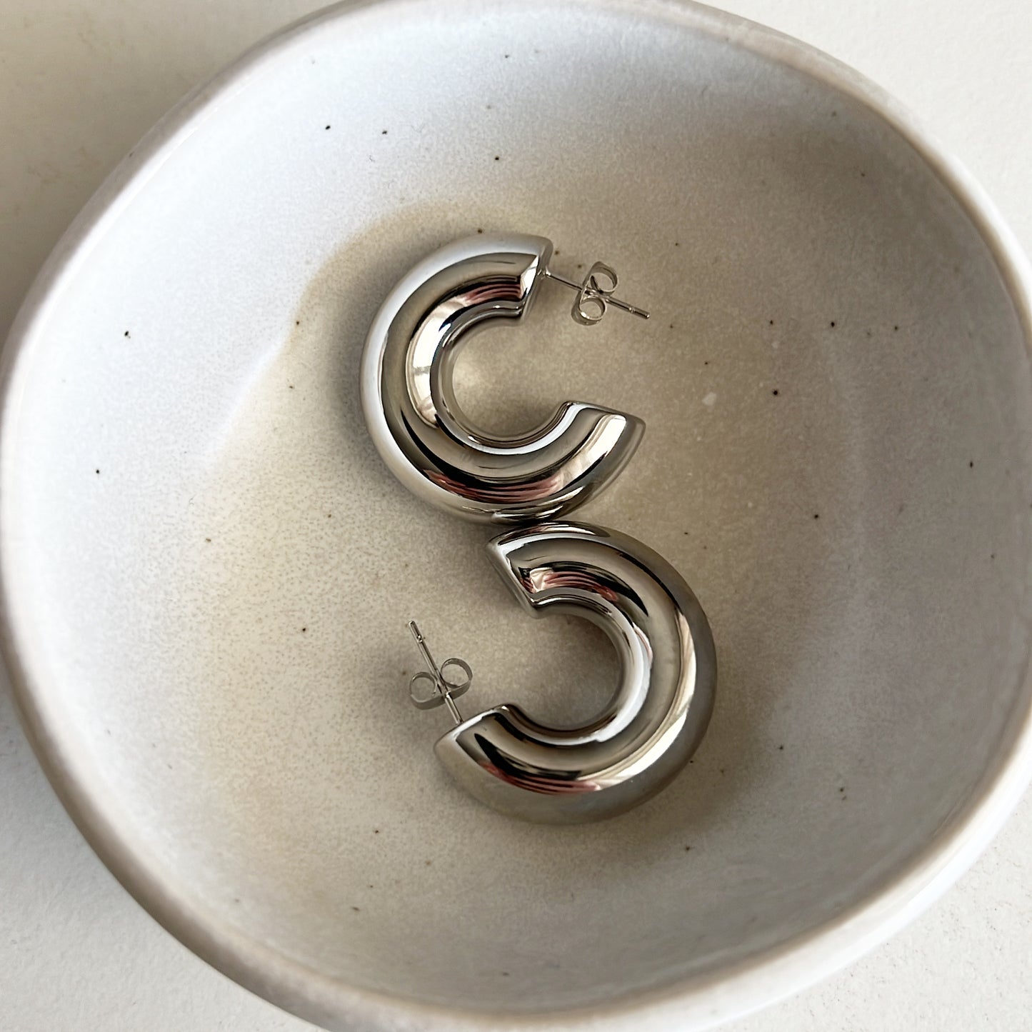 Petra Stainless Steel Hoops