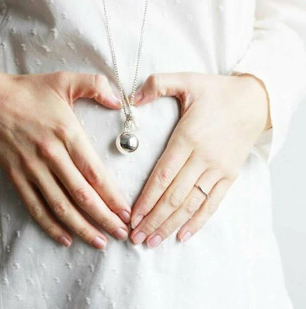 Pregnancy 2025 bola necklace