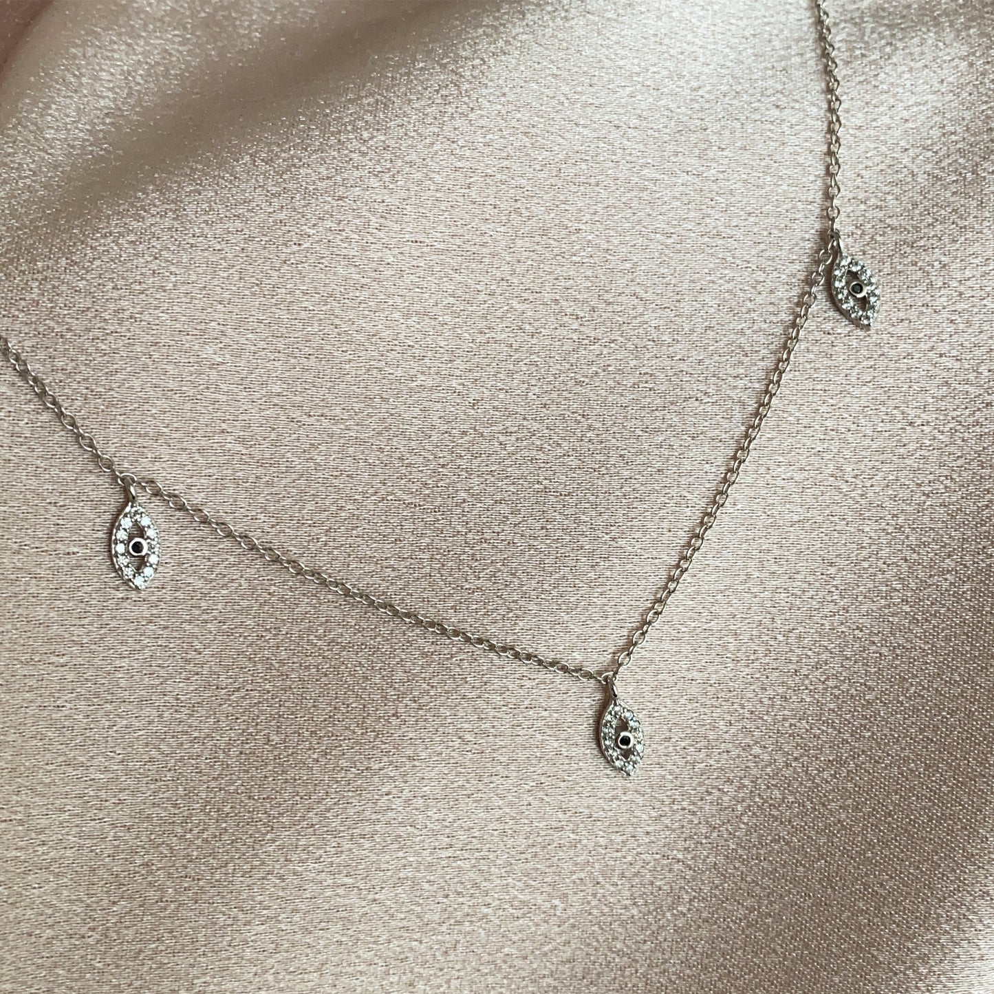 Evil Eye Choker Necklace