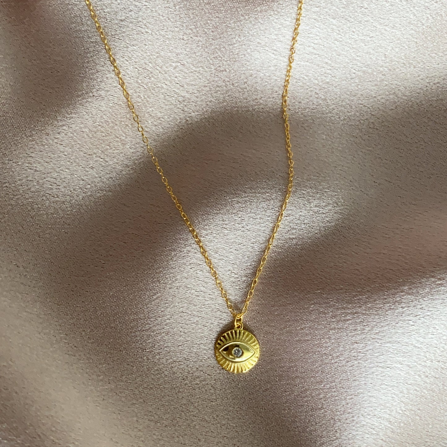 925 Silver Evil Eye Necklace