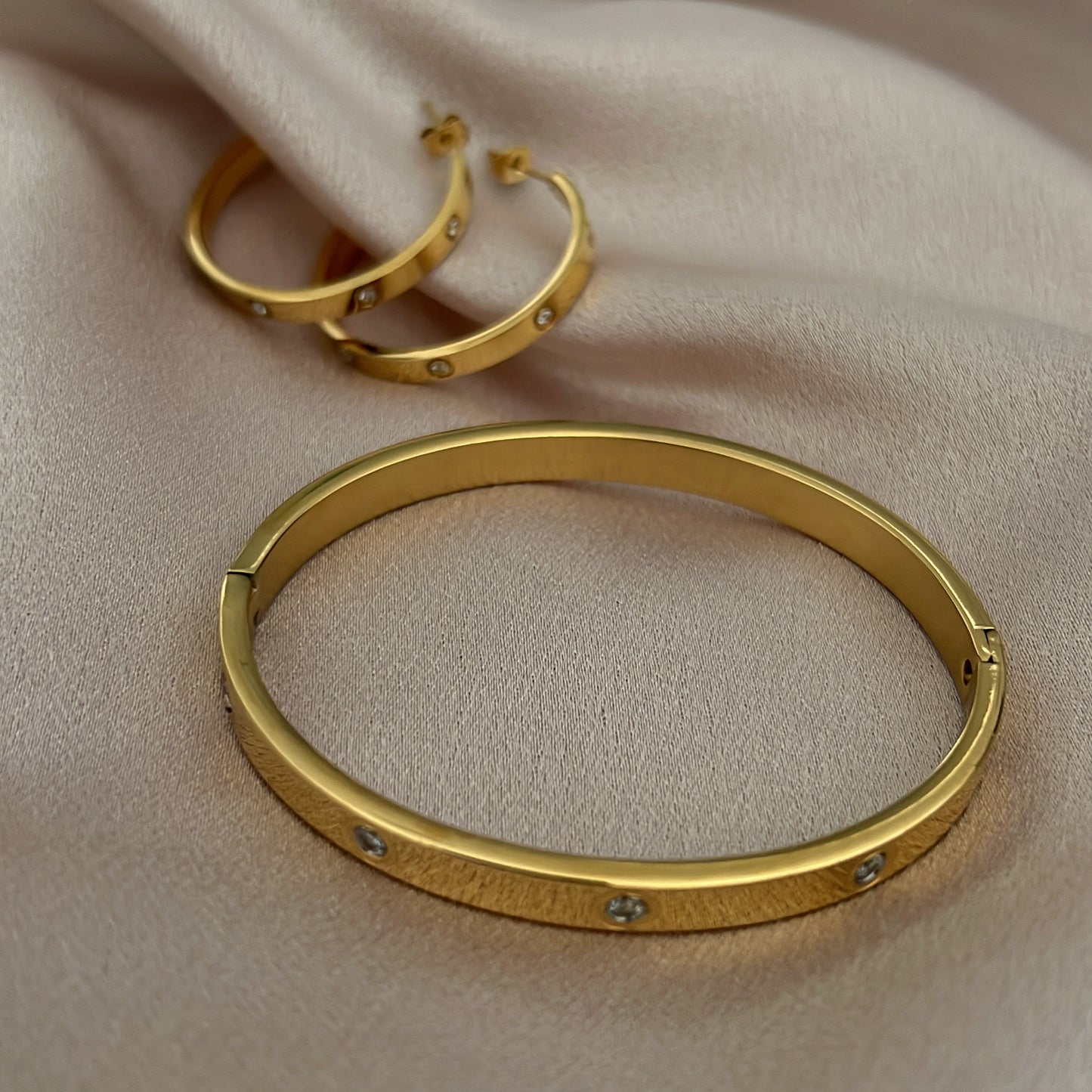 Simona Stainless Steel Bangle