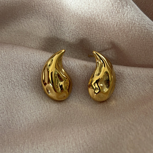 Opal Stainless Steel Earrings