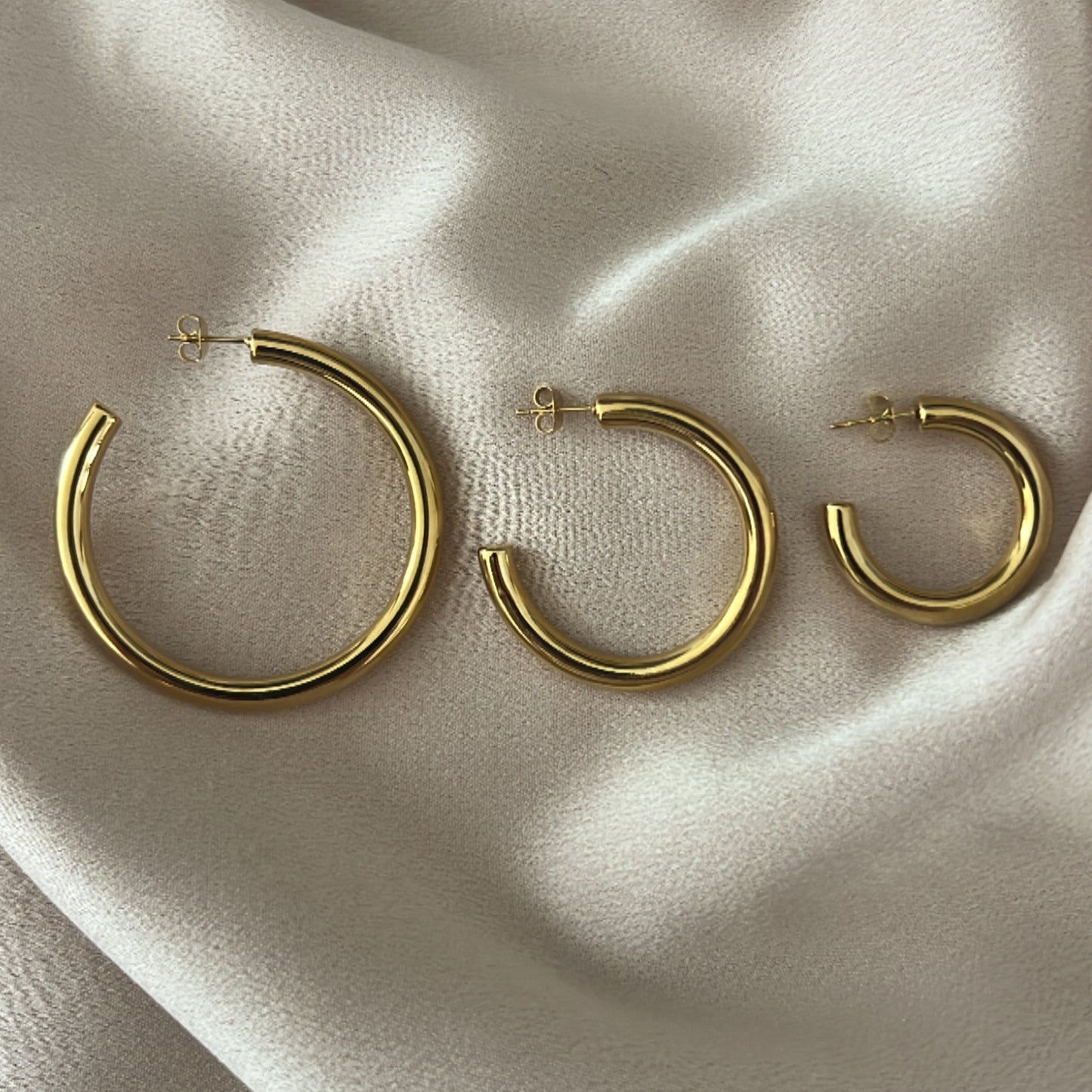 Telma Stainless Steel Hoops 4cm