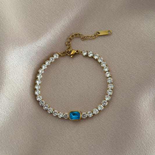 Juliette Crystal Tennis Bracelet