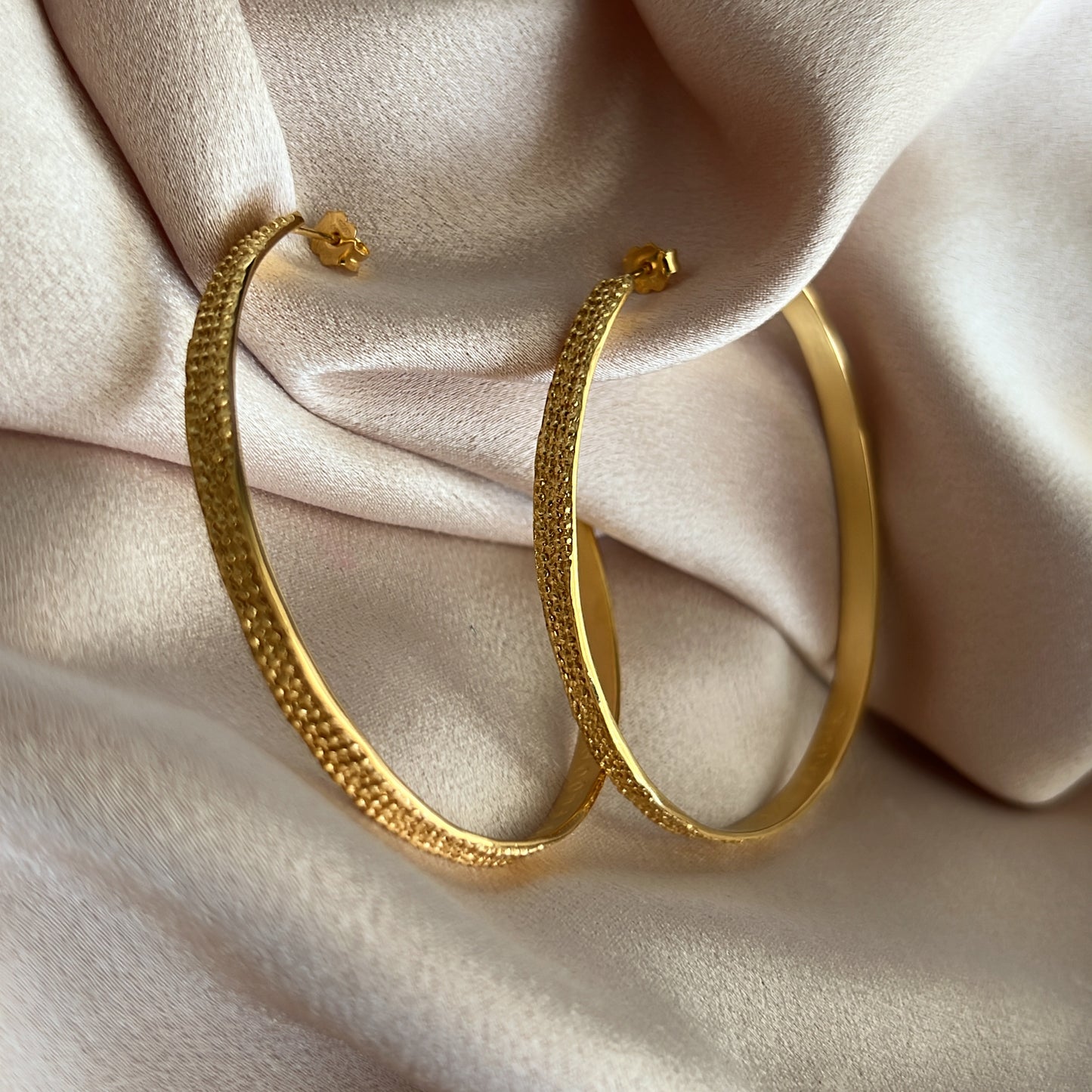 Odessa Handmade Hoop Earrings