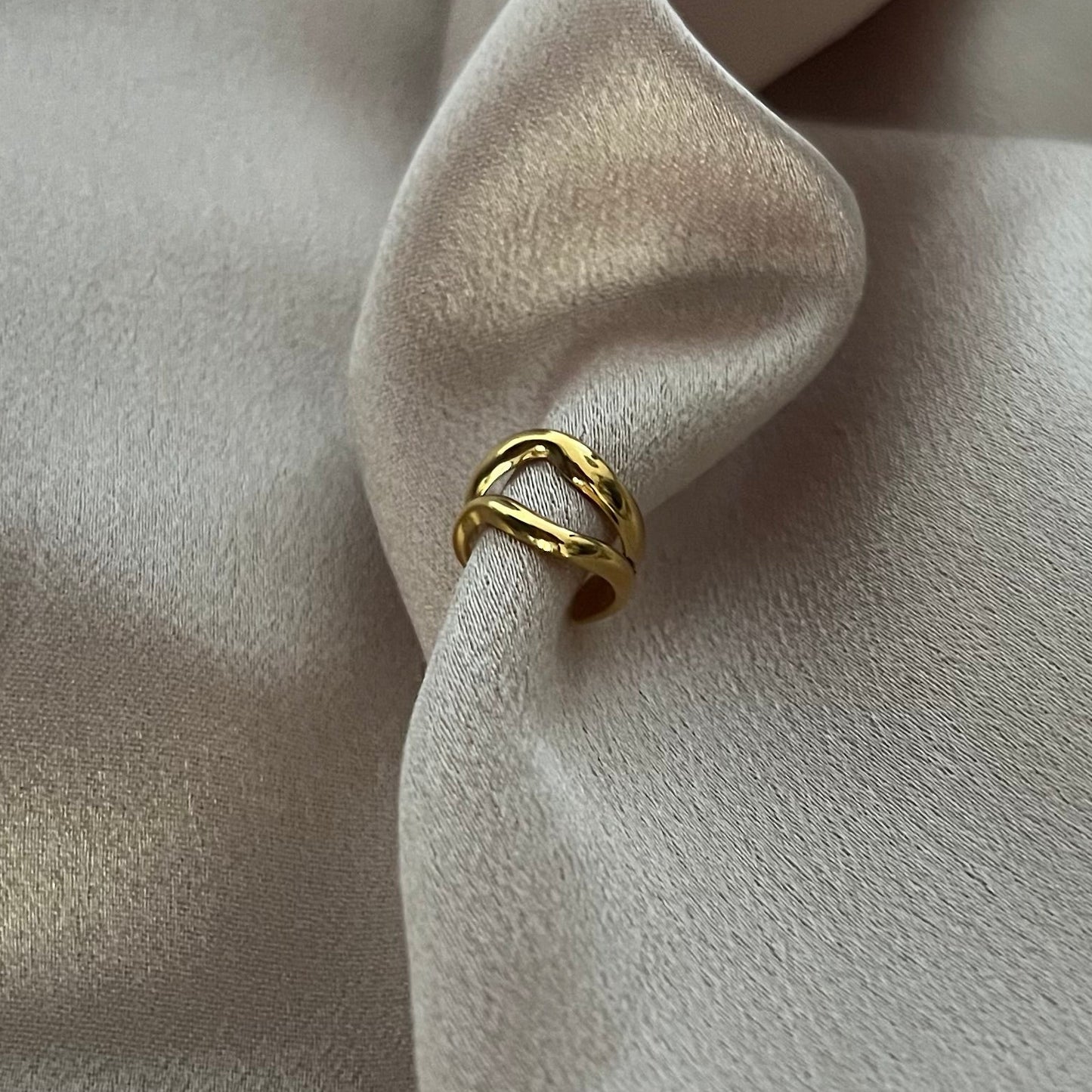 Ellen Stainless Steel Ear Cuff