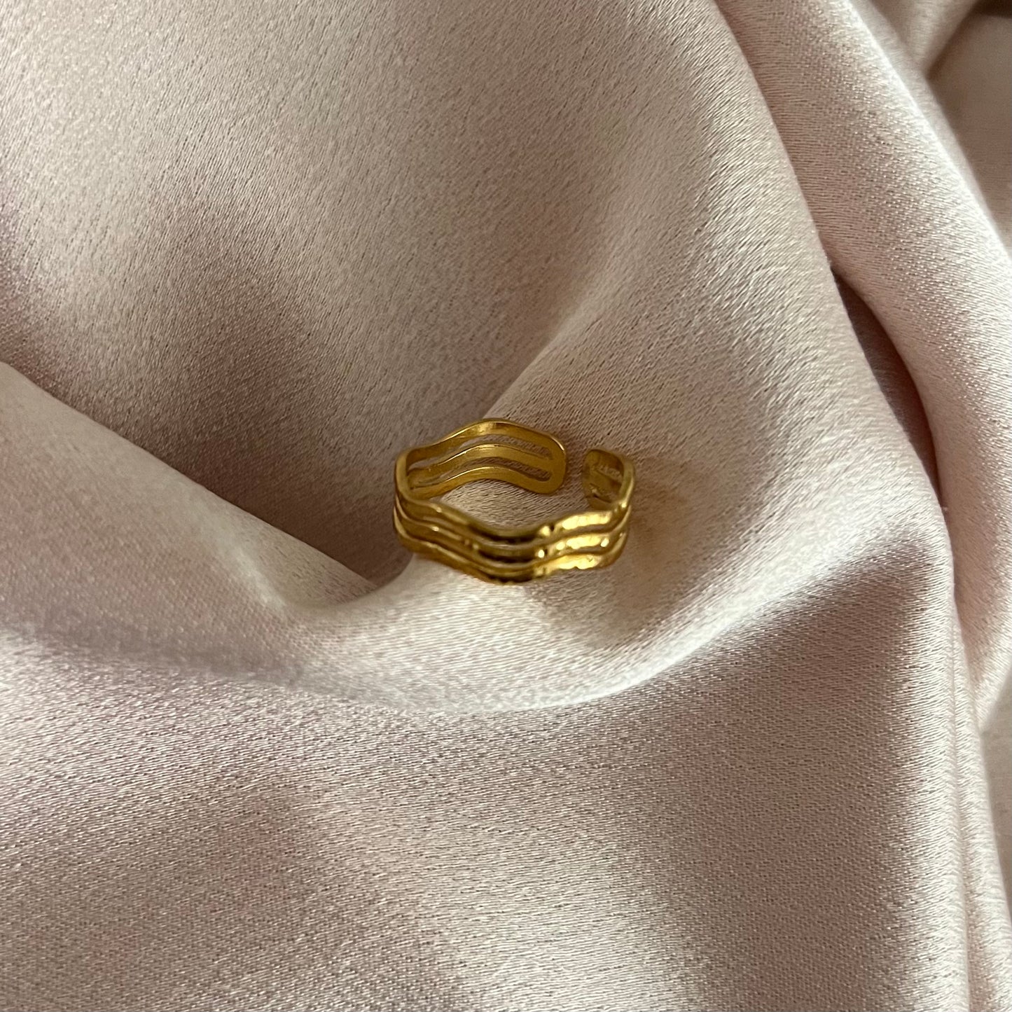 Lila Stainless Steel Ring