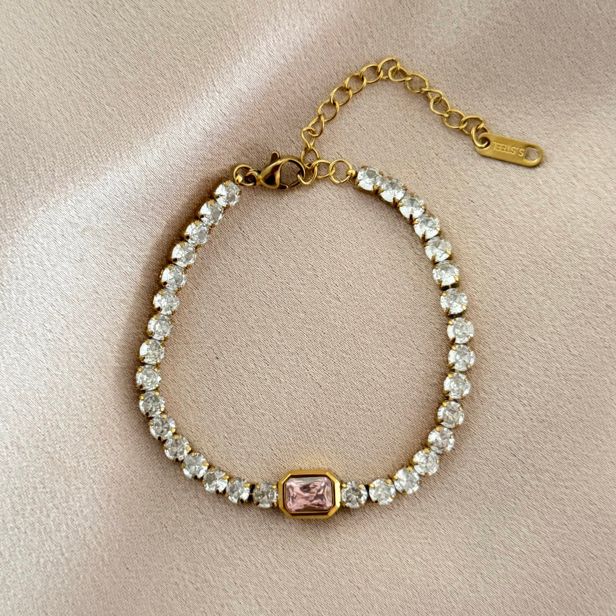 Juliette Crystal Tennis Bracelet