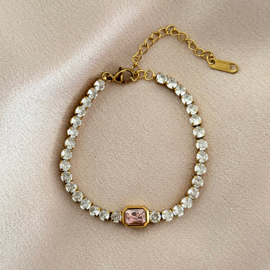 Juliette Crystal Tennis Bracelet