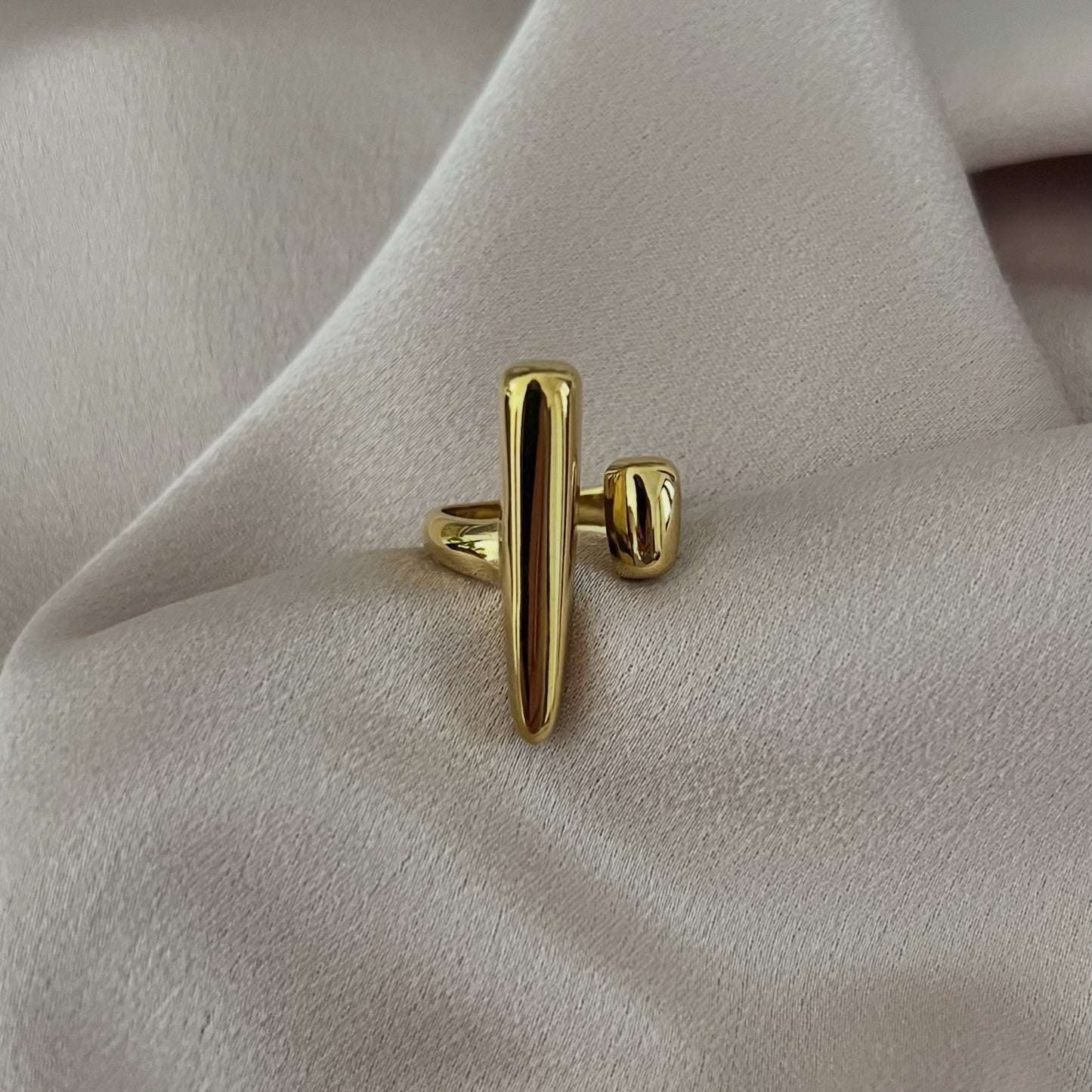 Pia Stainless Steel Ring