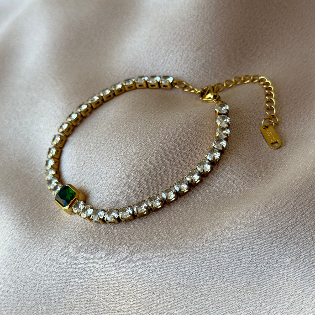 Juliette Crystal Tennis Bracelet