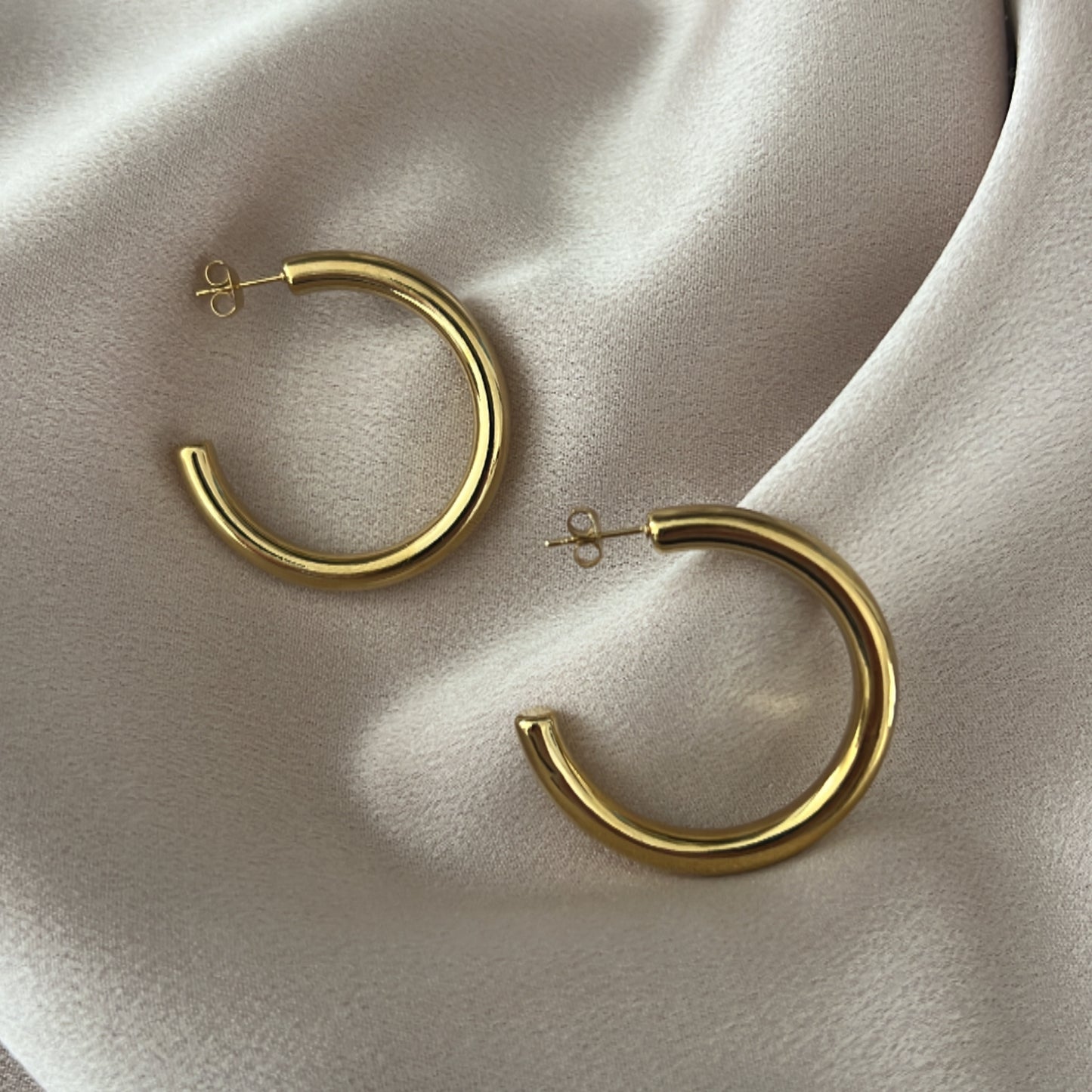 Telma Stainless Steel Hoops 4cm
