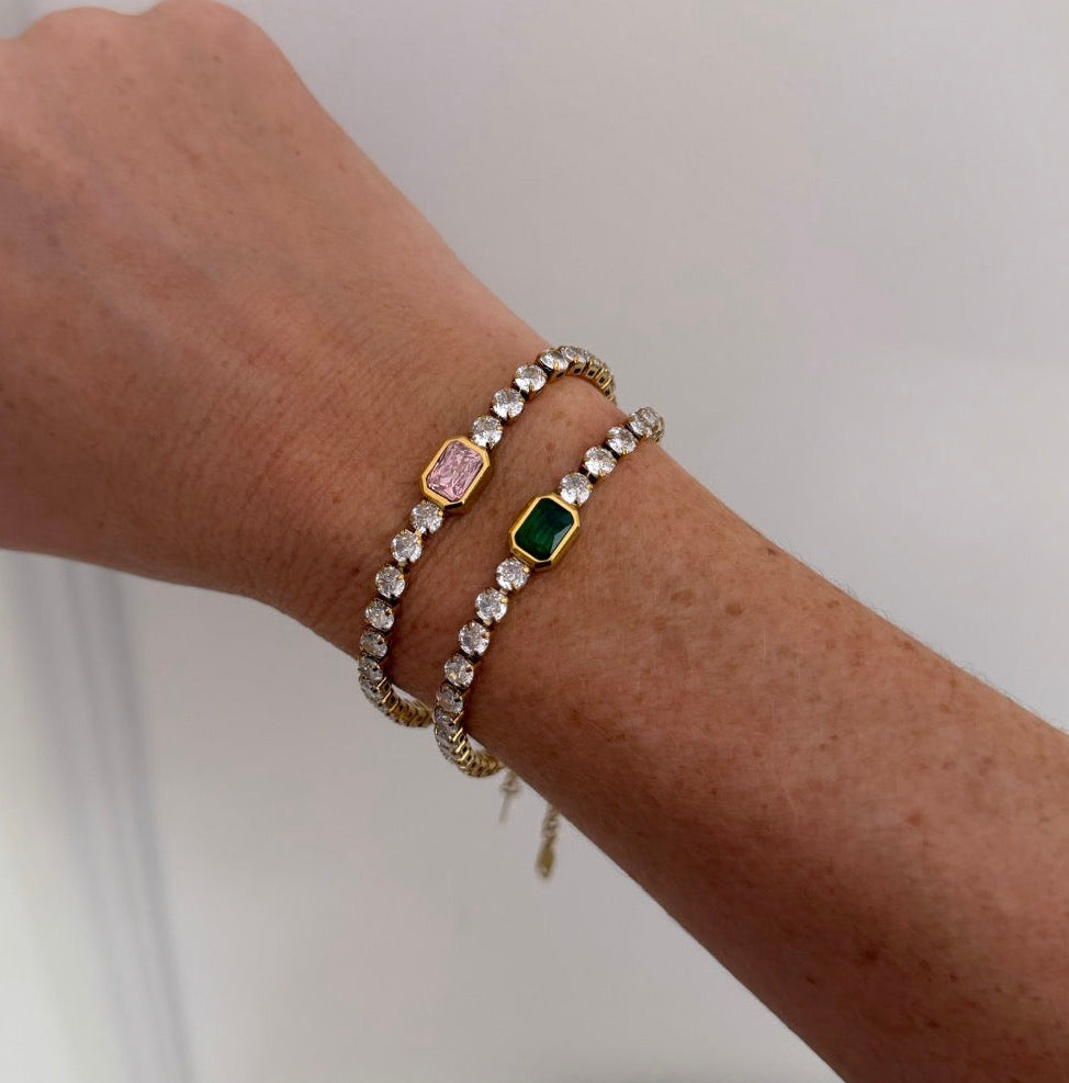 Juliette Crystal Tennis Bracelet