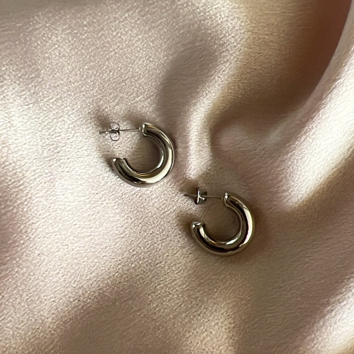 Marisa Stainless Steel Hoops