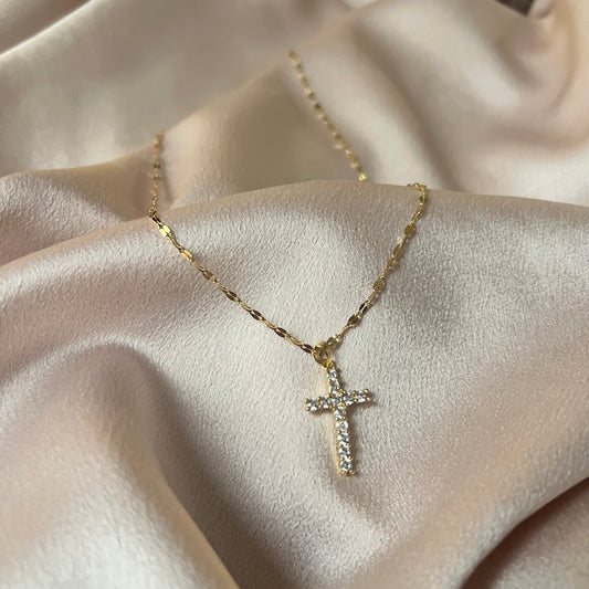 Sancta Stainless Steel Cross