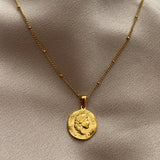 Coin Stainless Steel Necklace