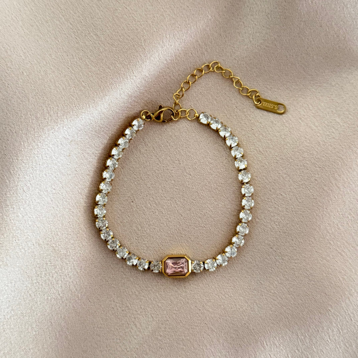 Juliette Crystal Tennis Bracelet