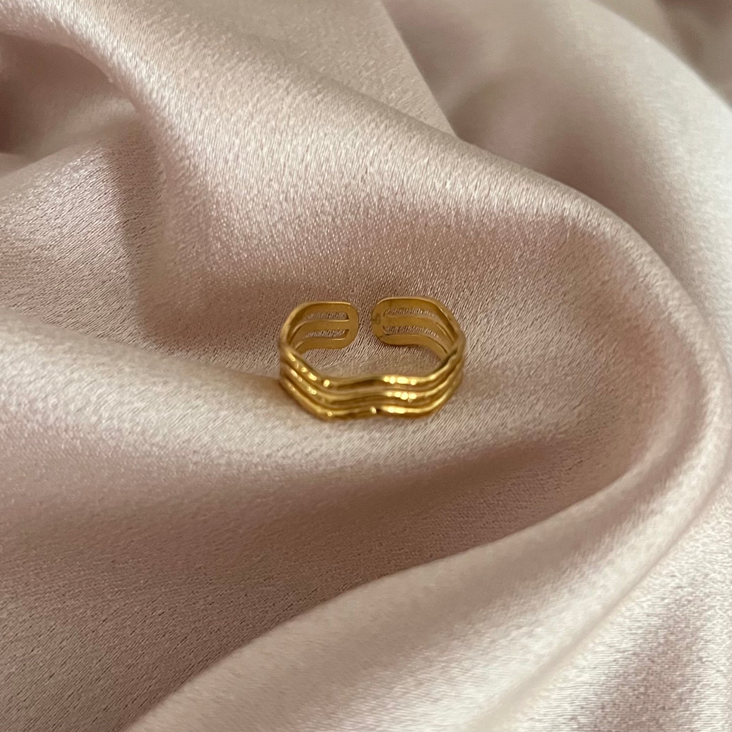 Lila Stainless Steel Ring