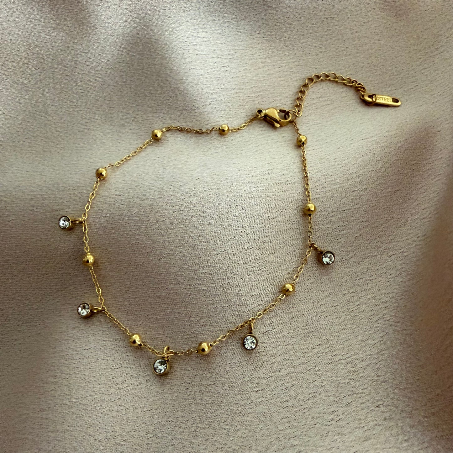 Erin Stainless Steel Anklet
