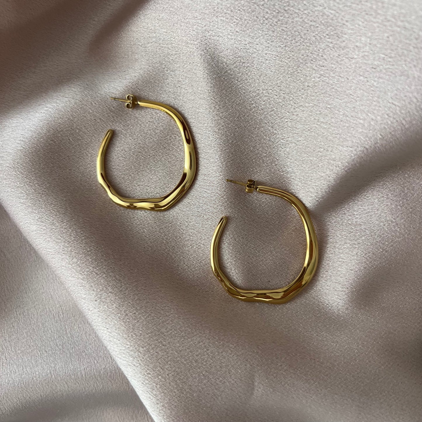 Courtney Hammered Hoops