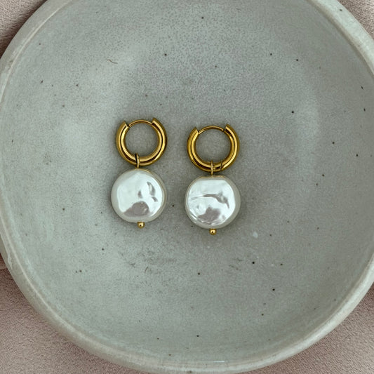 Elise Pearl Earrings