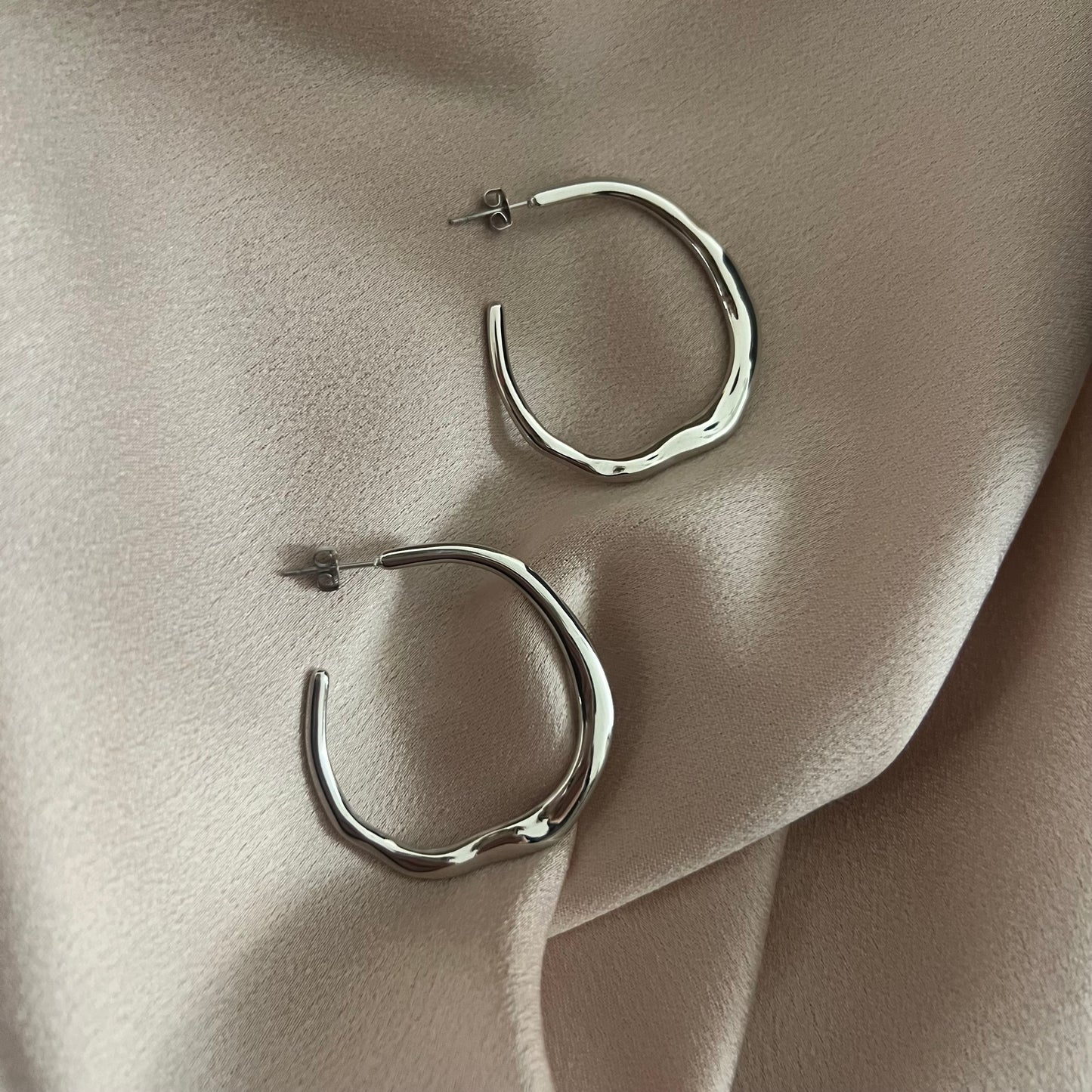 Courtney Hammered Hoops