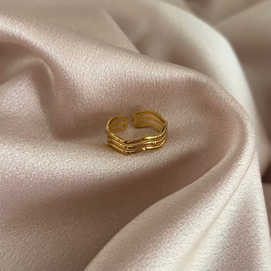 Lila Stainless Steel Ring