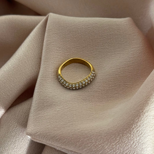 Noella Crystal Paved Ring