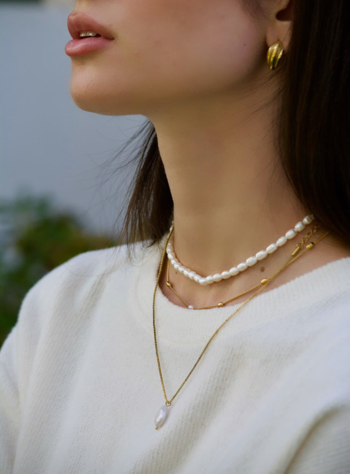 Jacqui Beaded Necklace