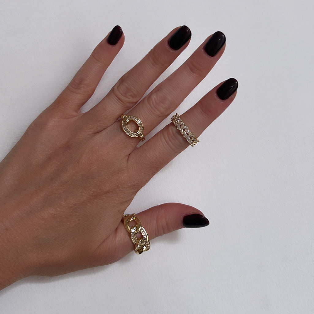 Philippa Stainless Steel Ring