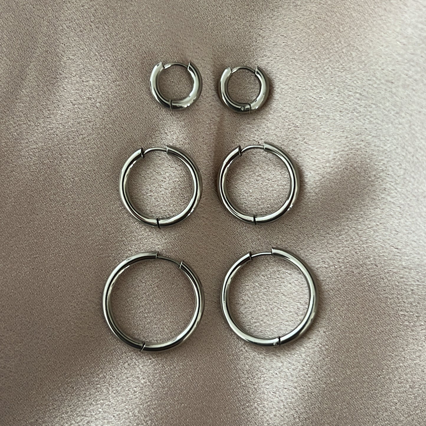 Everyday Stainless Steel Hoops