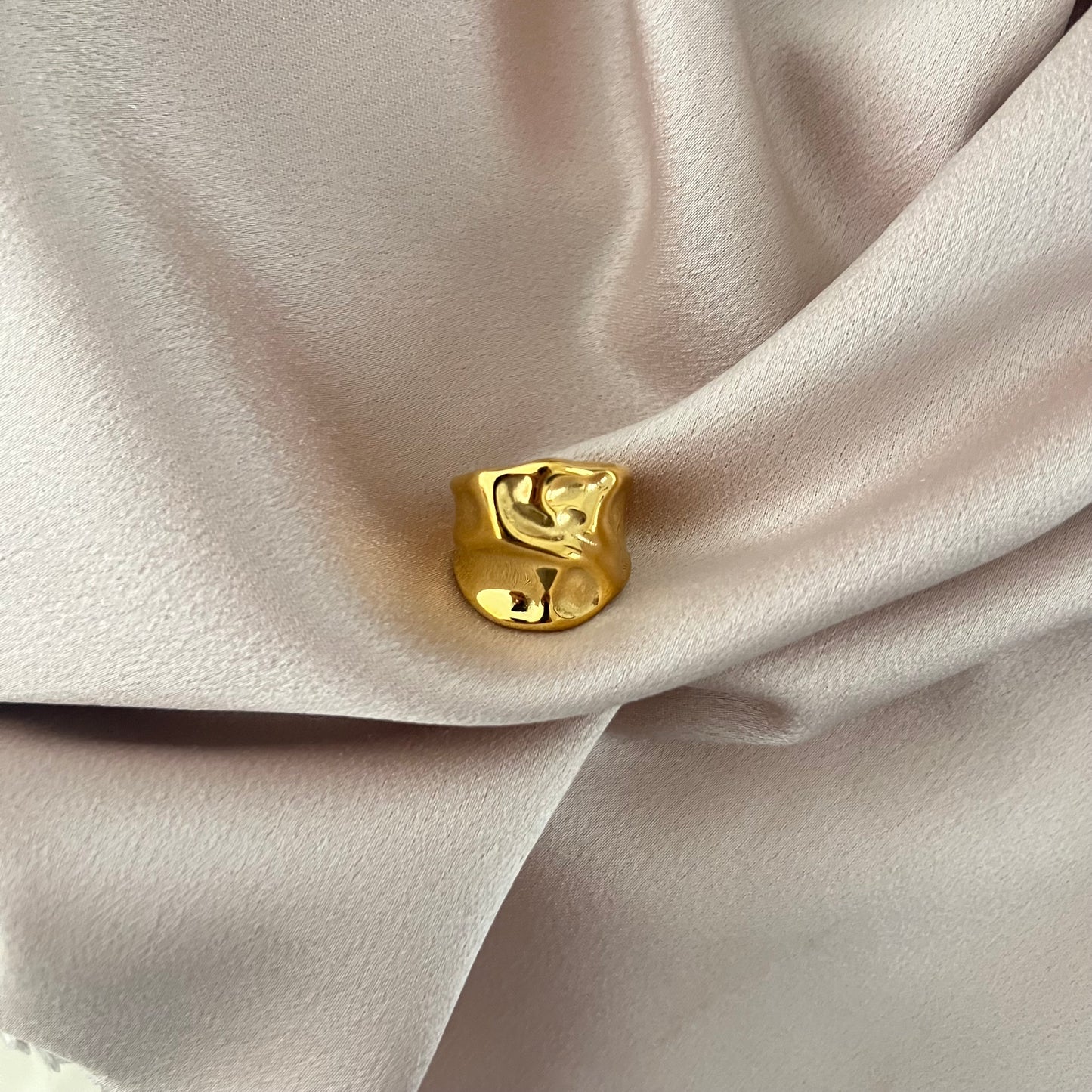 Martine Stainless Steel Ring