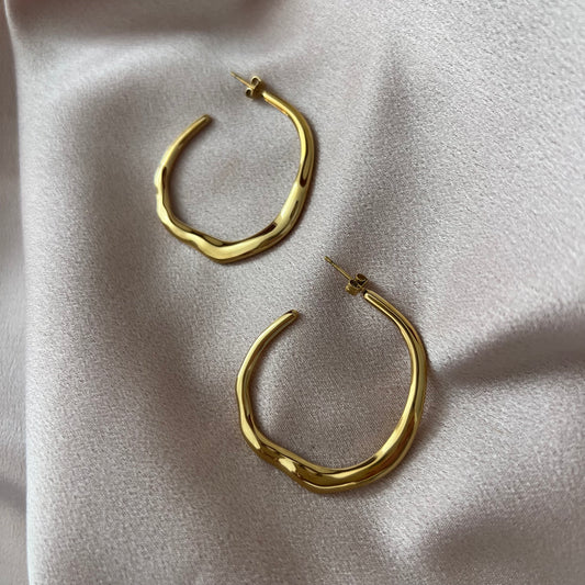 Courtney Hammered Hoops