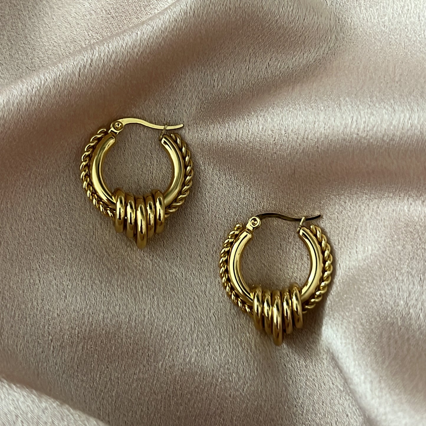 Rome Stainless Steel Hoops