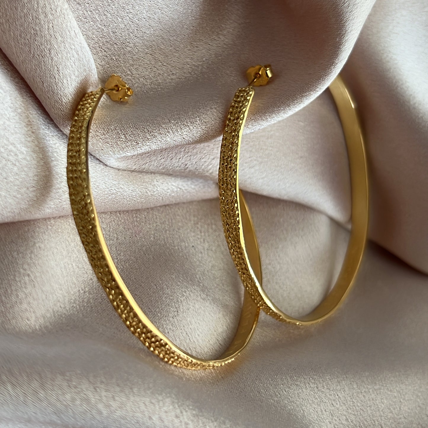 Odessa Handmade Hoop Earrings