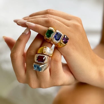 Hayat Handmade Ring - Pre Order Size