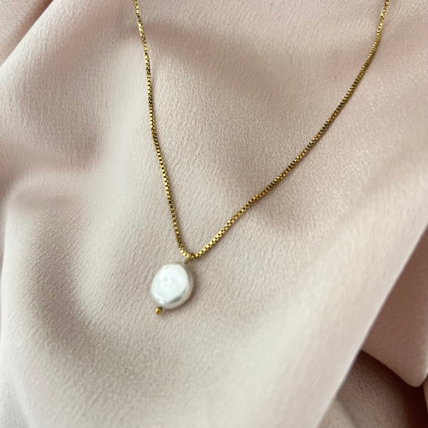 Elena Pearl Necklace