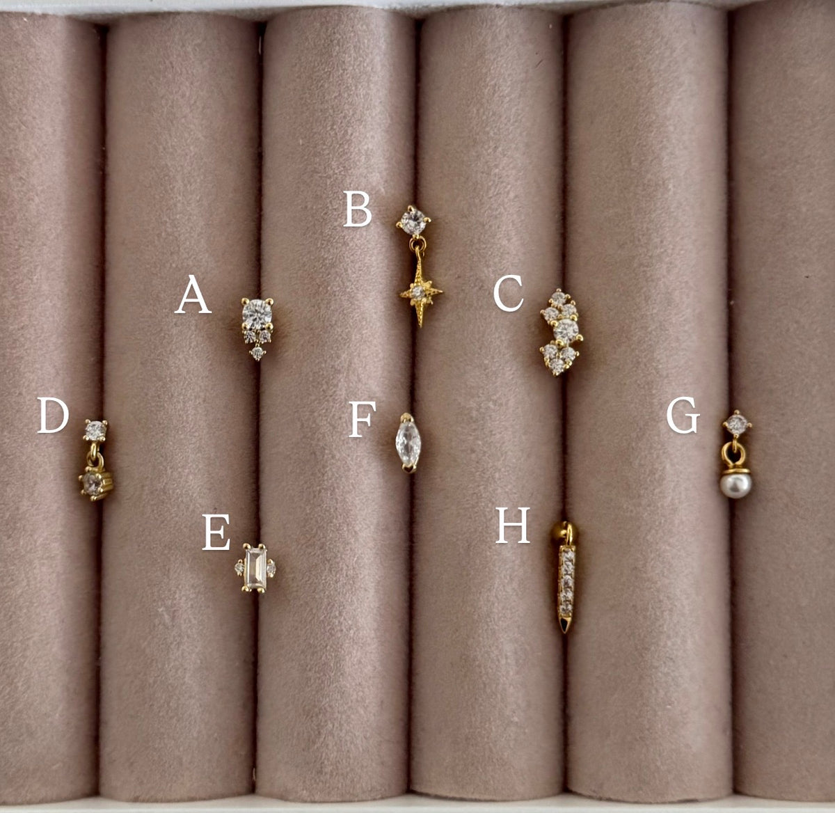 Sky 925 Sterling Single Stud Earrings